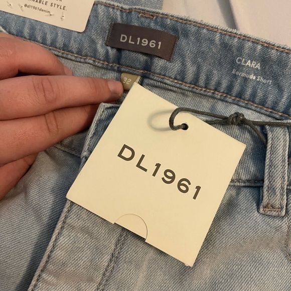 NWT DL 1961 x SHOPBOP Clara Bermuda Short, Size 32 - Picture 5 of 8